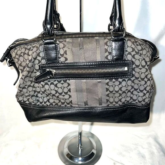 Coach Signature Legacy Molly Convertible Satchel  Handbag - Picture 4 of 14